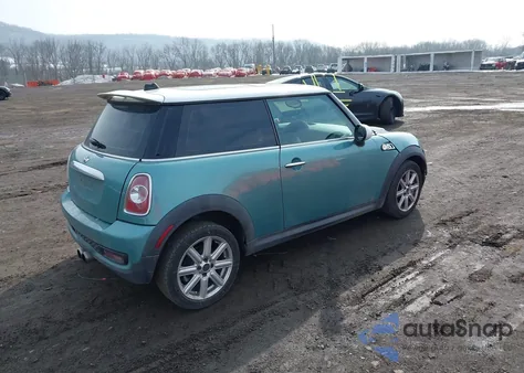 2012 Mini Cooper S z USA, uszkodzony, nr VIN WMWSV3C53CTY17496